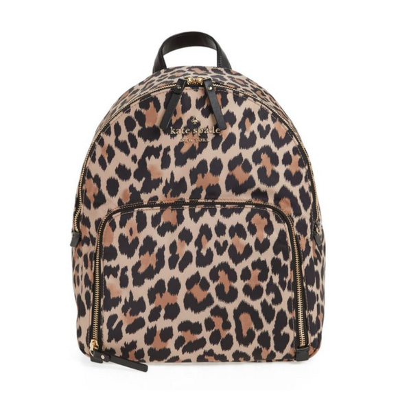 kate spade Handbags - KATE SPADE Leopard Print Backpack
